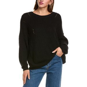 Jak Womens  Crewneck Sweater, Black